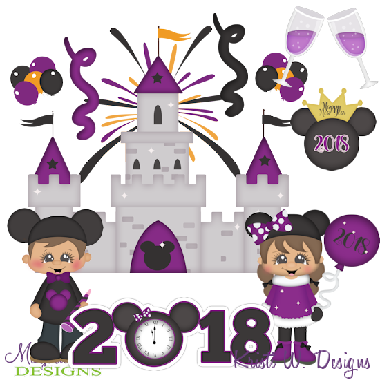 Magical New Year Exclusive SVG Cutting Files + Clipart - Click Image to Close